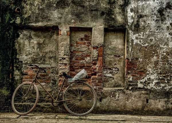 Bicicletta - Quadro murale adesivo